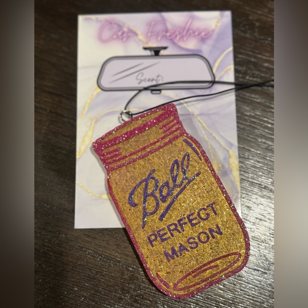 Bell Perfect Mason Jar Air Freshener